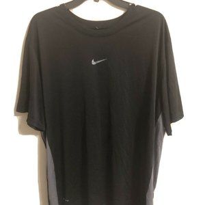 NIKE Dri-Fit Men's Black Shirt Top Size 2XL